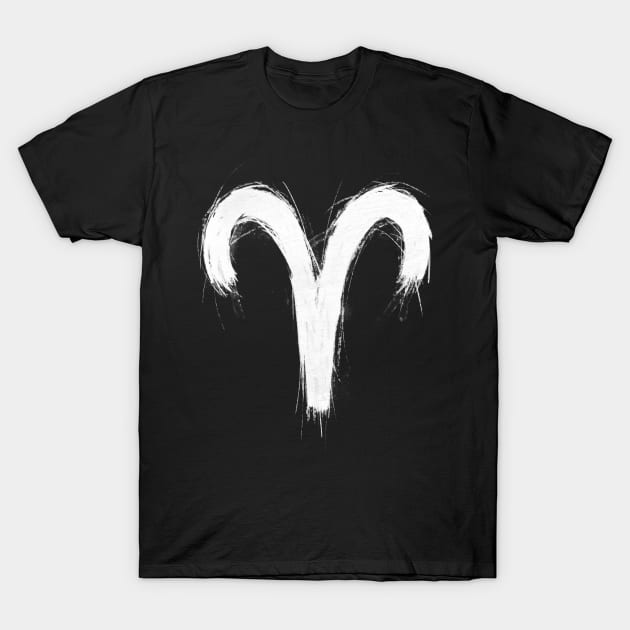 Zodiac - Aries T-Shirt by combustocrat